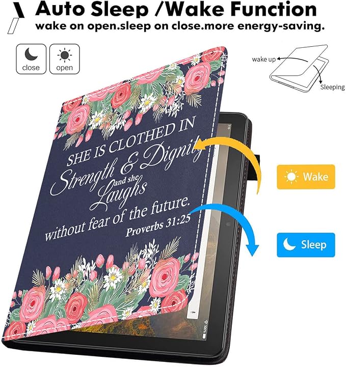 Floral Quote Bible Verses Proverbs 31:25