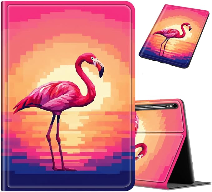 Pixel Art Flamingo