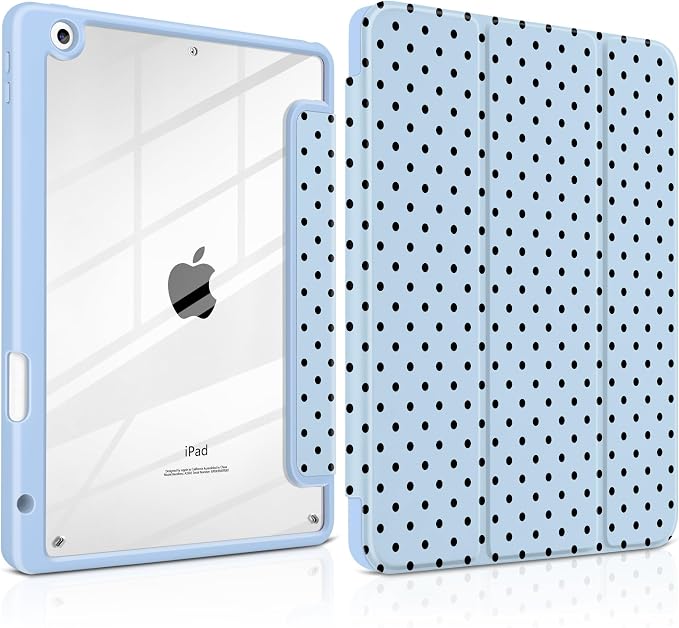 Blue polka dot