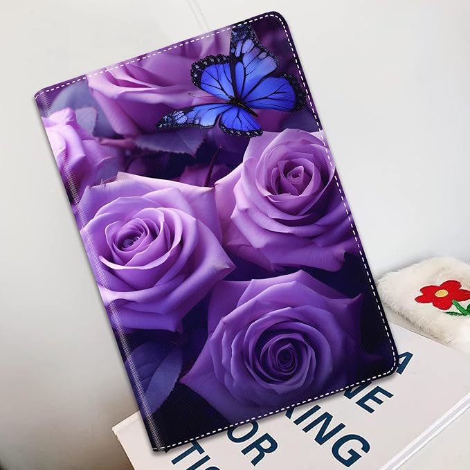 Purple Roses and Butterflies