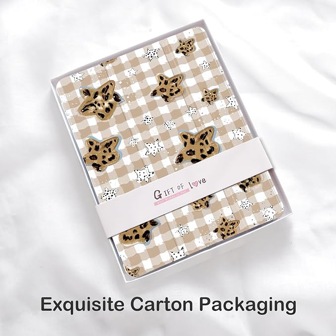 Cute Grid Star Checkered for iPad 5th/6th Generation Case with Pencil Holder Auto Sleep/Wake Leather Soft TPU Back Cover for iPad 9.7 Inch