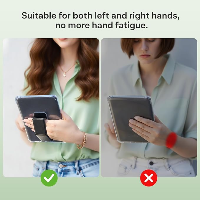 Clear with Black Stand