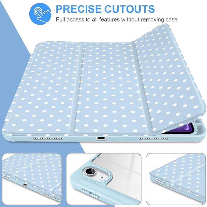 Blue white dot