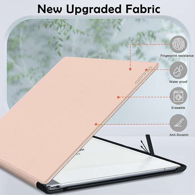 Case for Remarkable 2 Paper Tablet 10.3 2020 ReleasedLightweight and Hard Back Shell Protective Book Folio Cover with Built-in Pen HolderComes with Remarkable 2 Pen Tips.