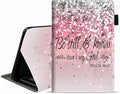 Case for Kindle Fire HD 10/Fire HD 10 Plus Tablet 10.1 inch (11th Generation 2021 Released) - Pink Background Bible Verse Psalm 46:10 Design Slim PU Leather Cover with Auto Sleep Wake