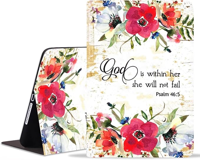 Floral Quote Bible Verse Psalm 46:5