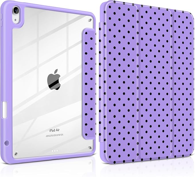 Purple polka dot