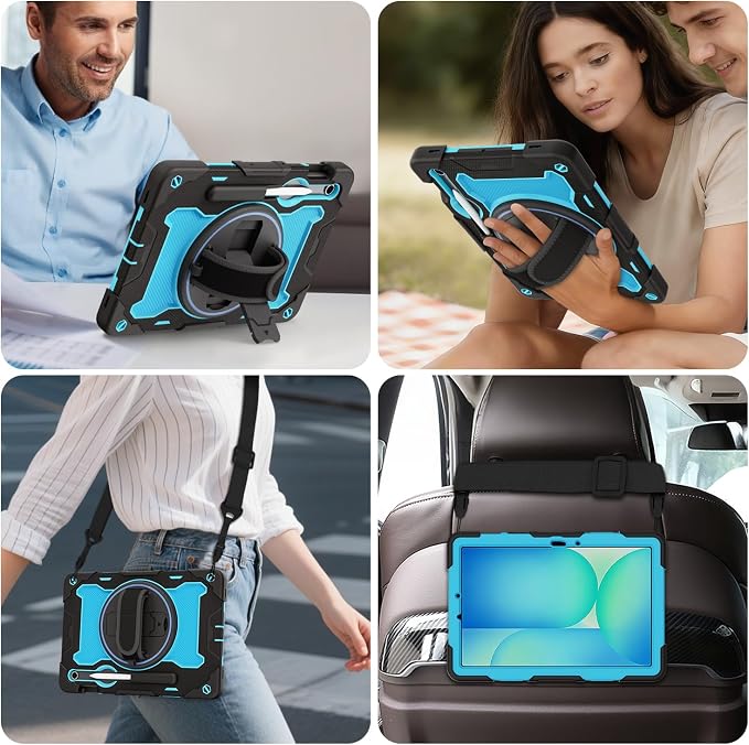 Light Blue+Black