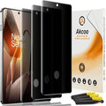 Privacy Screen Protector for OnePlus 13-3 Pack Tempered Glass UV Set Anti Spy 9H Scratch Resistant Sensitive Touch Edge to Edge Full Coverage