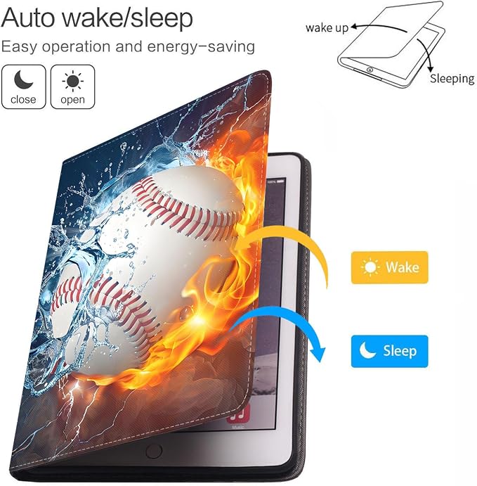 Burning Baseball Fire and Water