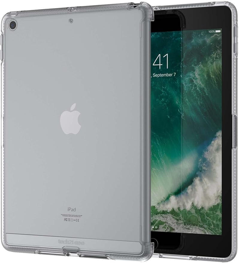 tech21 Impact Clear Case (Clear) for Apple iPad (5th Gen.)/(6th Gen.)