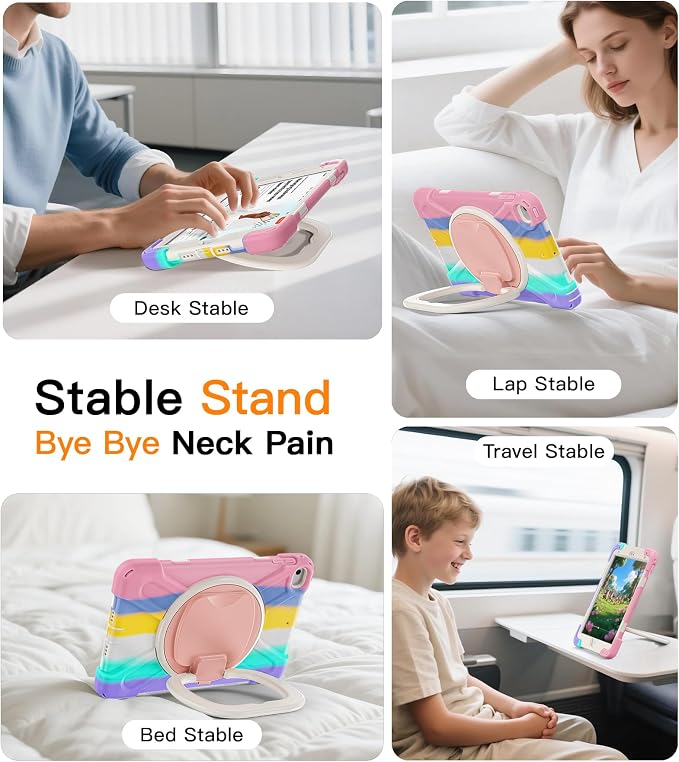 A02-Ring Kickstand (Colourful Pink)