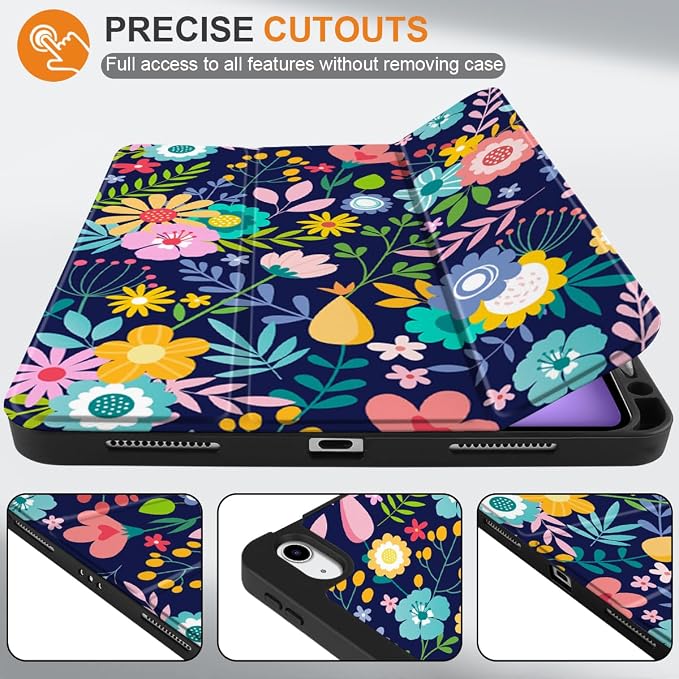 Floral Navy X289