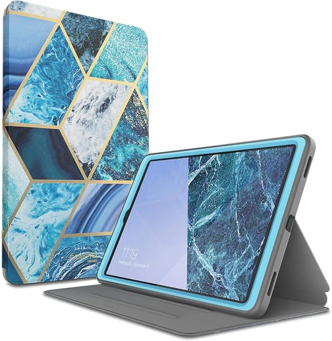 i-Blason Case Designed for Galaxy Tab A 10.1 (SM-T510/T515) 2019 [Cosmo] Full-Body Protection with Built-in Screen Protector Case for Samsung Galaxy Tab A 10.1 2019 Release (Blue)