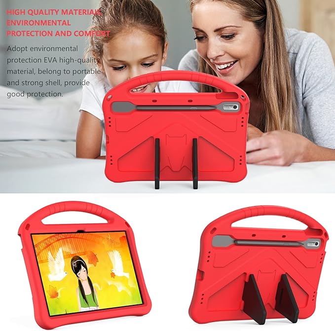 Tablet Cases Case Compatible with Lenovo Tab P11 Pro 11.2 2nd Gen 2022 (TB-138FC/TB-132FU) Compatible with Lenovo Pad Pro 2022 Case Tablet Case Compatible with Kids Case Shockproof CasePen Slot+Sho