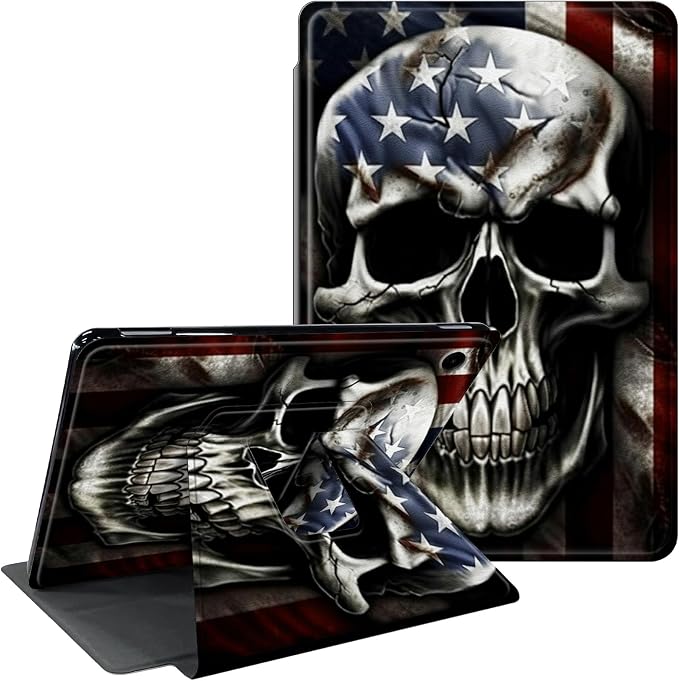 American Flag Skull