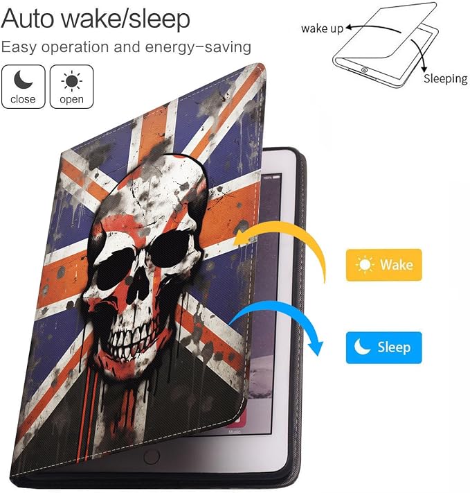 British Flag Skull