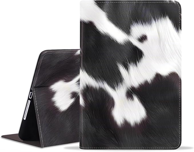 Black and White Cow Print