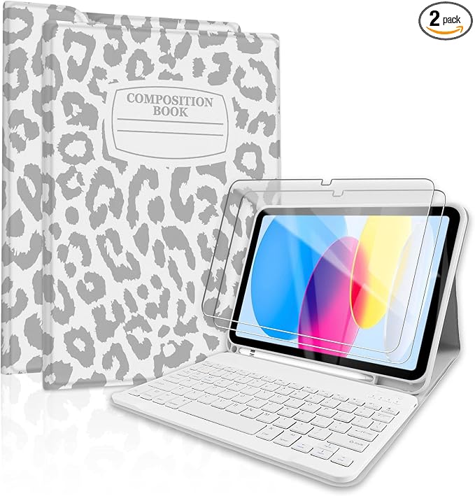 Notebook Leopard Grey