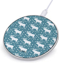Deer Moose Wireless Charger Anti-Slip Wireless Charging Pad Slim Charger Mat for Men Women