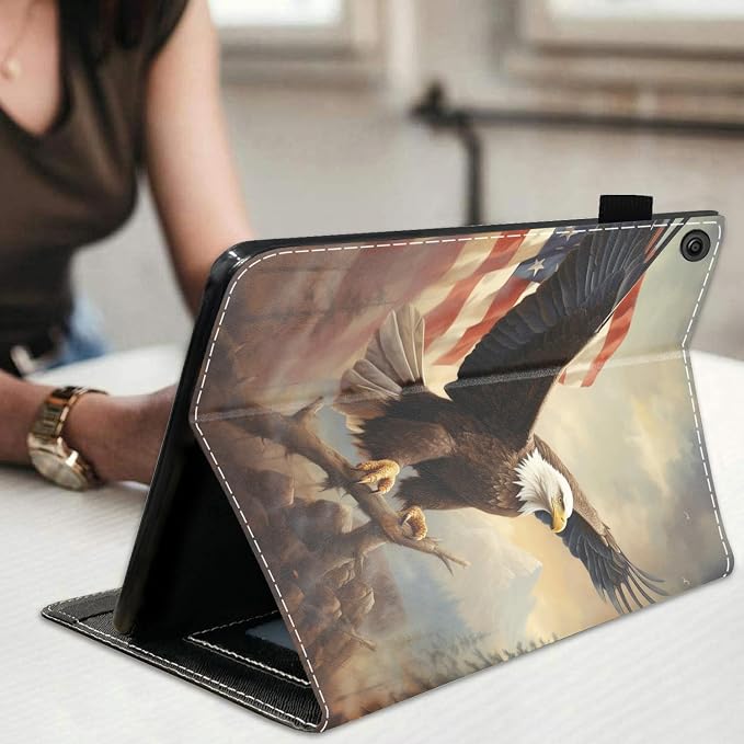 American Flag Bald Eagle