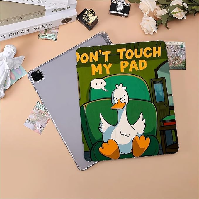 angry duck don't touch my pad
