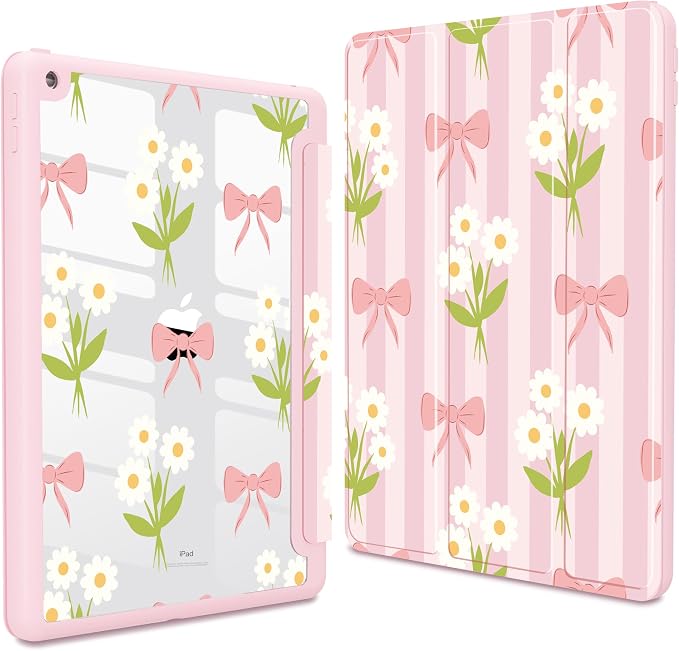 Pink Daisy Bow