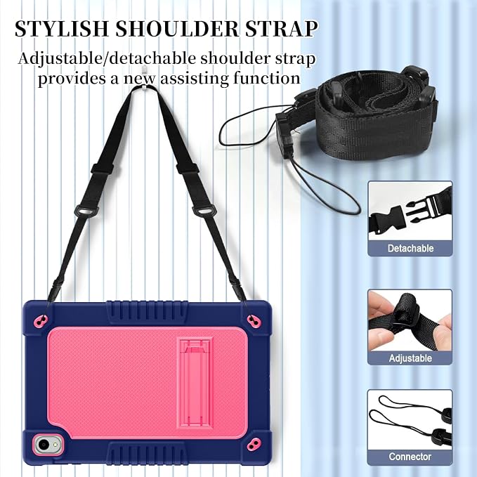 NavyPink+2Pcs