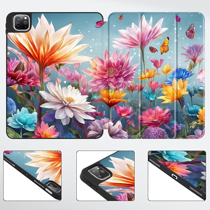 Multicolored floral