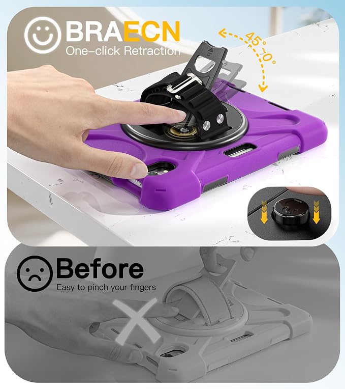 Purple(Silicone Hand Strap)