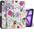 DONGKE for iPad Air 11 Inch Case M4 2026 / M3 2025 / M2 2024 &amp iPad Air 5th 2022 / 4th Gen 2020 10.9 Inch Ultra Thin Soft TPU Back Cover with Pencil Holder Support Auto Wake/Sleep Dragonfly