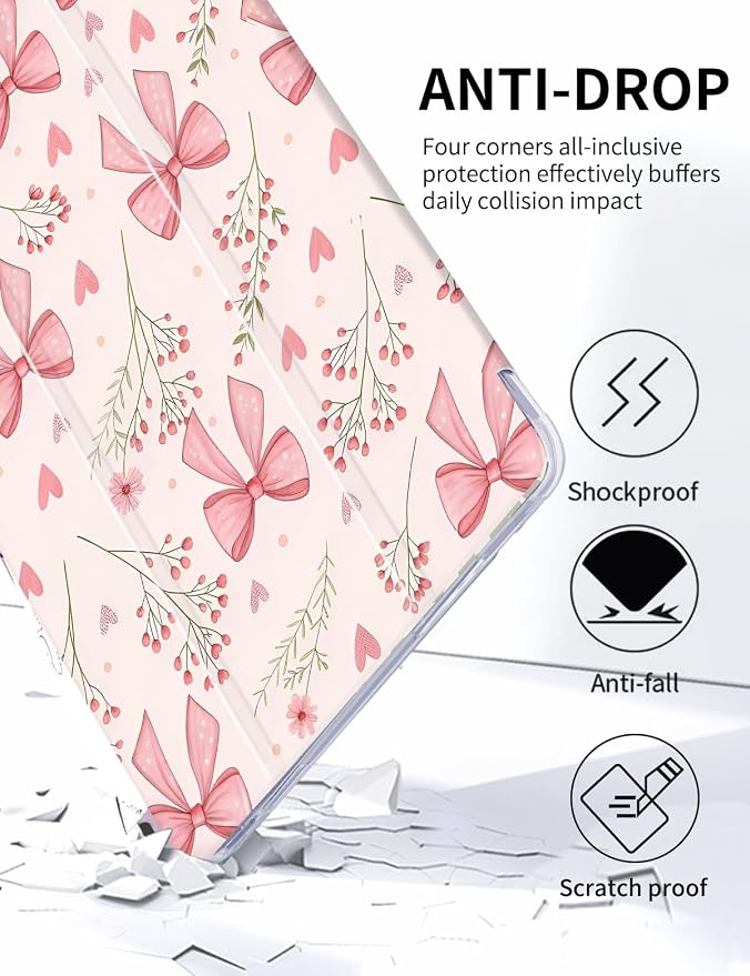 Pink Bows Floral