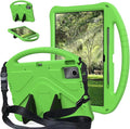 Compatible with Lenovo Idea Tab Plus 12.1 Inch 2025 TB-365FC Cute Case Lightweight Sleeve Kickstand Cover Shockproof Protection Case for Kids(Green)