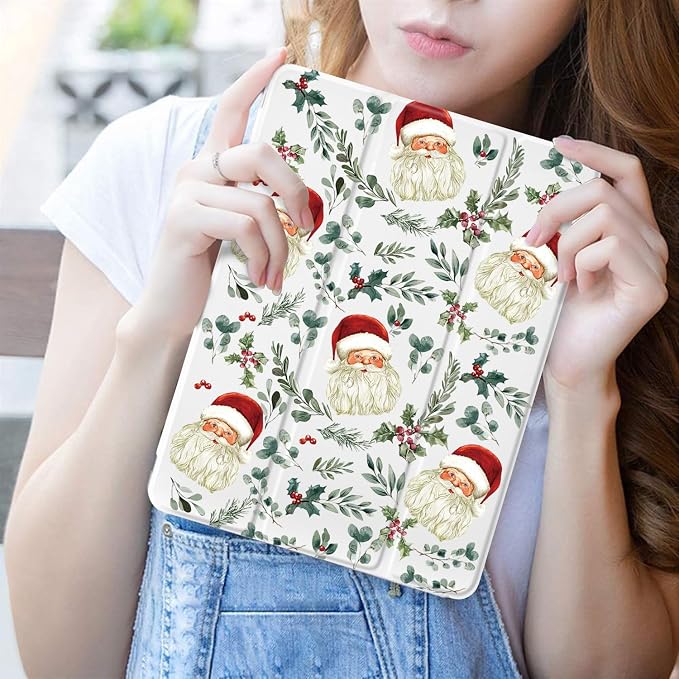 Christmas tree leaf Santa