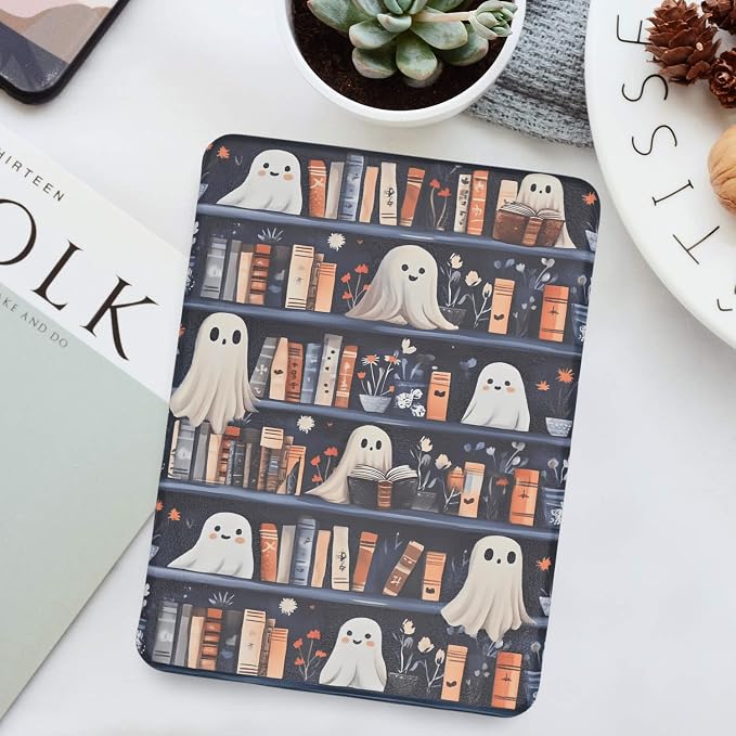 Ghosts on Bookshelf