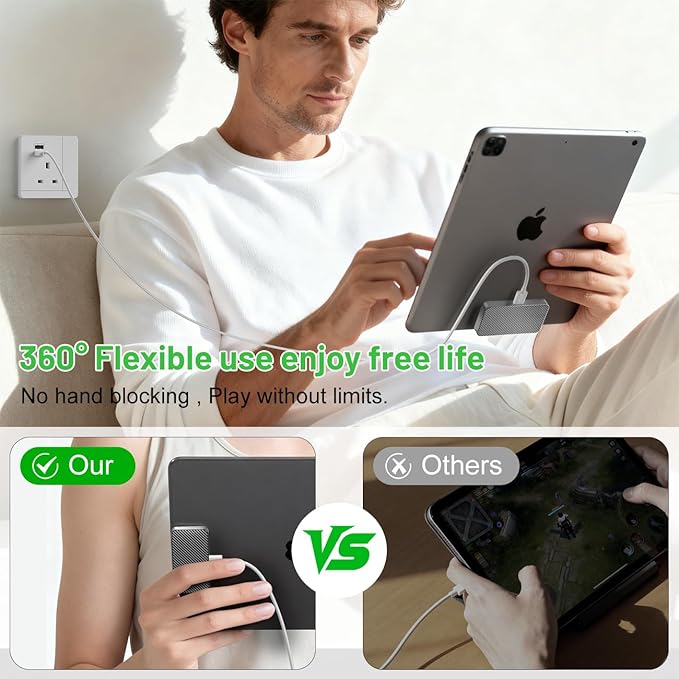 Magnetic Wireless Charger for iPad Pro iPad Pro 11 (2024/2025 M4) ONLY 18W Fast Charging Smart Connector Charger Aluminum Alloy Wireless Charging Pad with USB-C Cord Cable