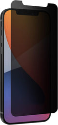 ZAGG Glass Elite Privacy - Privacy Screen Protector for iPhone 12 Pro iPhone 12 iPhone 11 iPhone XR – InvisibleShield - 3X Impact Protection (200106681)