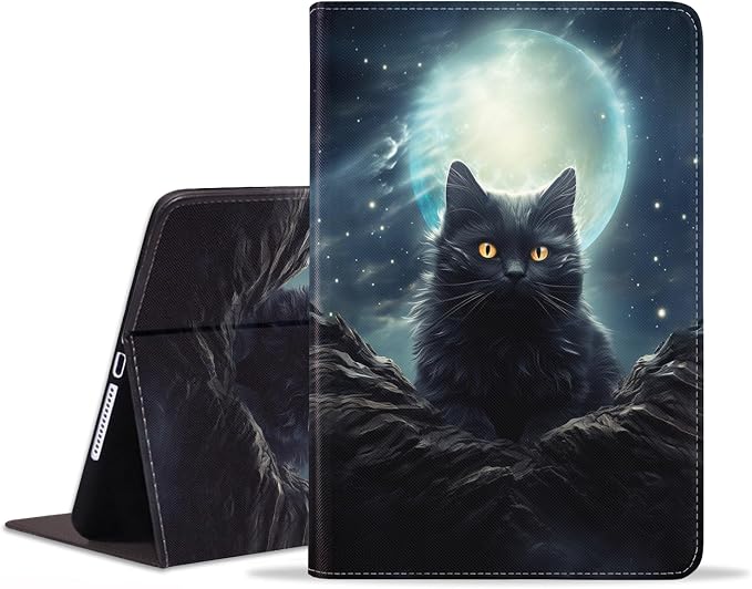 Black Cat Under The Moon