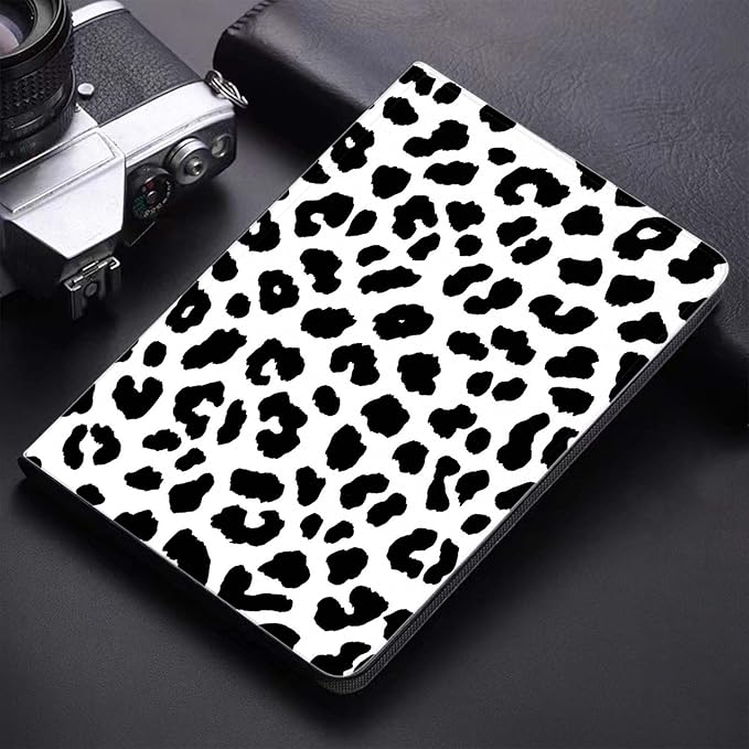 Case for Samsung Galaxy Tab A11+ / Tab A9+ 11 Inch 2025/2023Slim Protective LeatherAuto Wake/SleepAdjustable Viewing Angle Stand.Cow Print