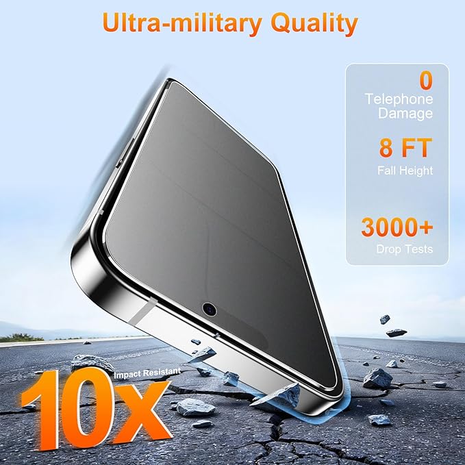 2 Pack matte privacy Screen Protector for iPhone 17 air