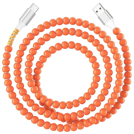 Orange Beaded