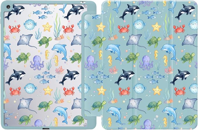 Watercolor Sea Animals
