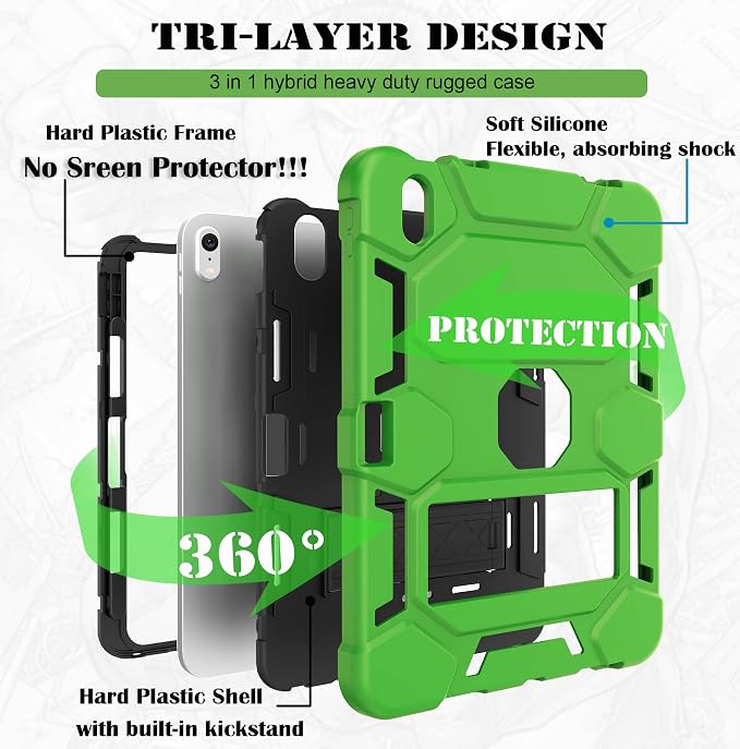 4 Green+Black
