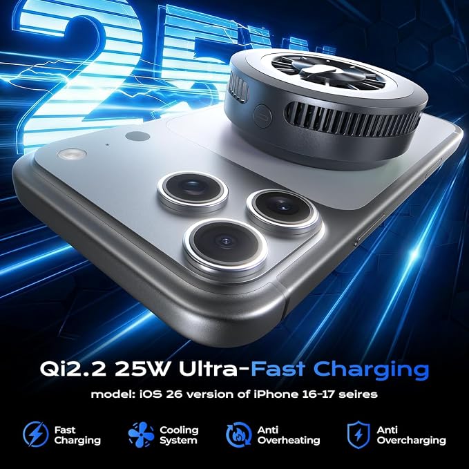 Stand+Cooling Charging Pad