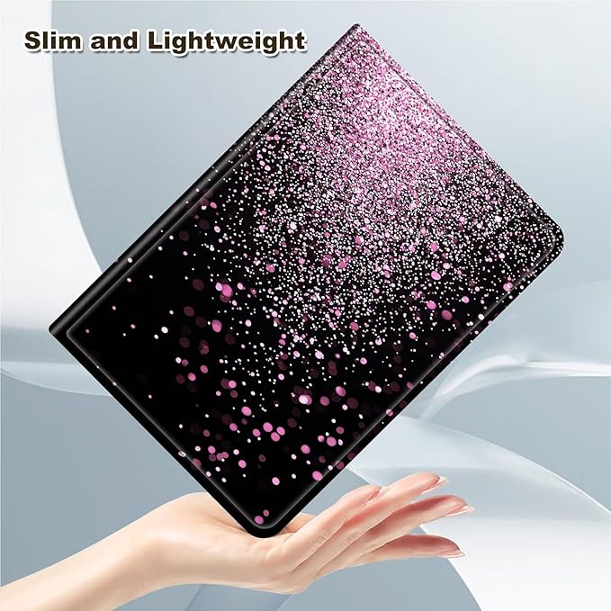Case for Amazon Fire Max 11 Tablet Case (13th Generation 2023 Release) Multi-Angle Viewing Leather Smart Stand Back Cover with Auto Sleep Wake Pink
