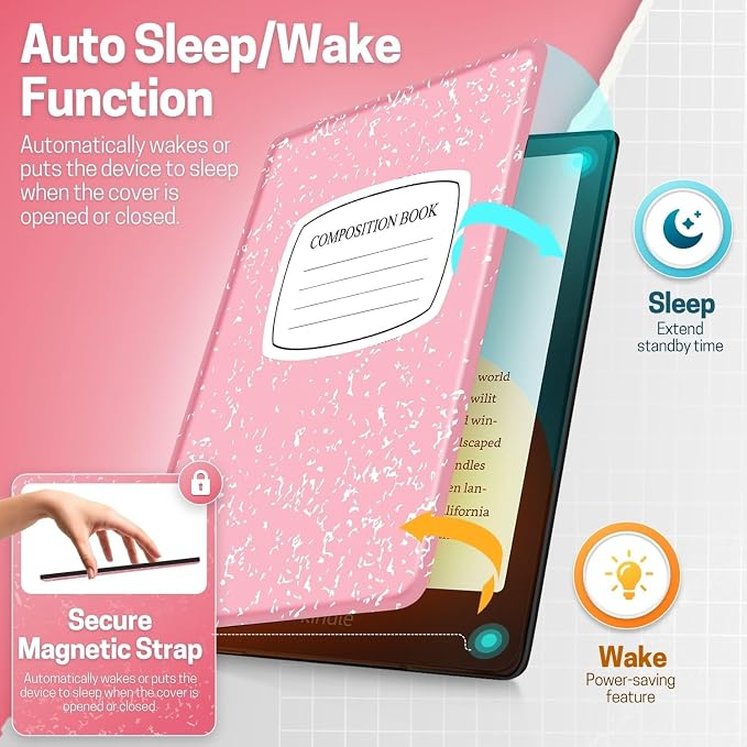 Composition Book Pink