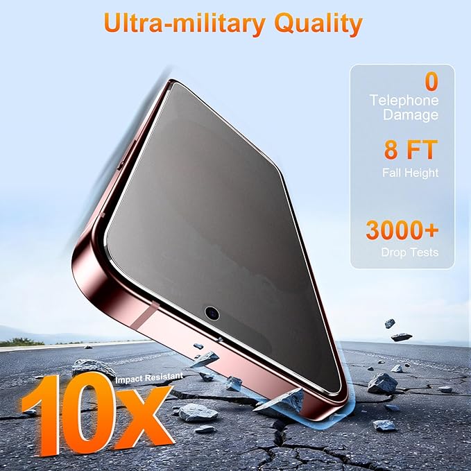 2 Pack matte privacy Screen Protector for iPhone 15 plus