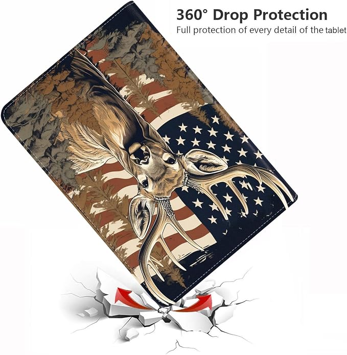 American Flag Jungle Camo Deer
