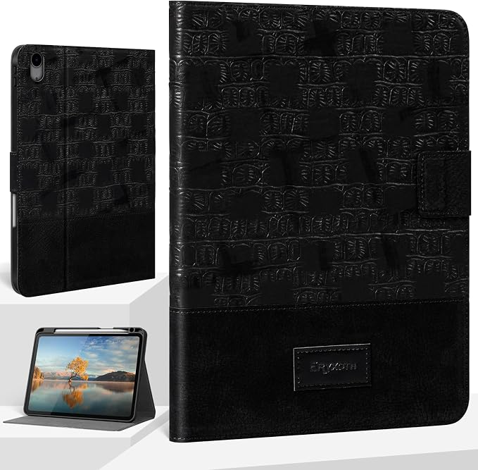 Black Crocodile Pattern