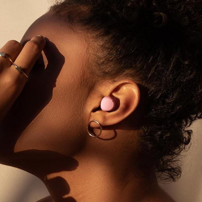 Tribit Wireless Earbuds True Wireless Earbuds HiFi Stereo 36H Playtime Wireless Headphones with Microphone IPX8 Waterproof Wireless Earphones for Sport (Pink)